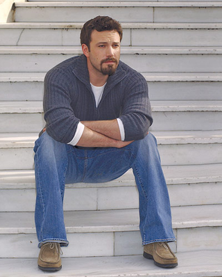Affleck outside the William Morris Agency in Beverly Hills on Monday.